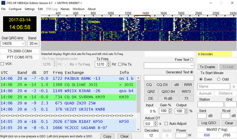 JT65 HF